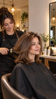 Photo used to make the Hair salon example
